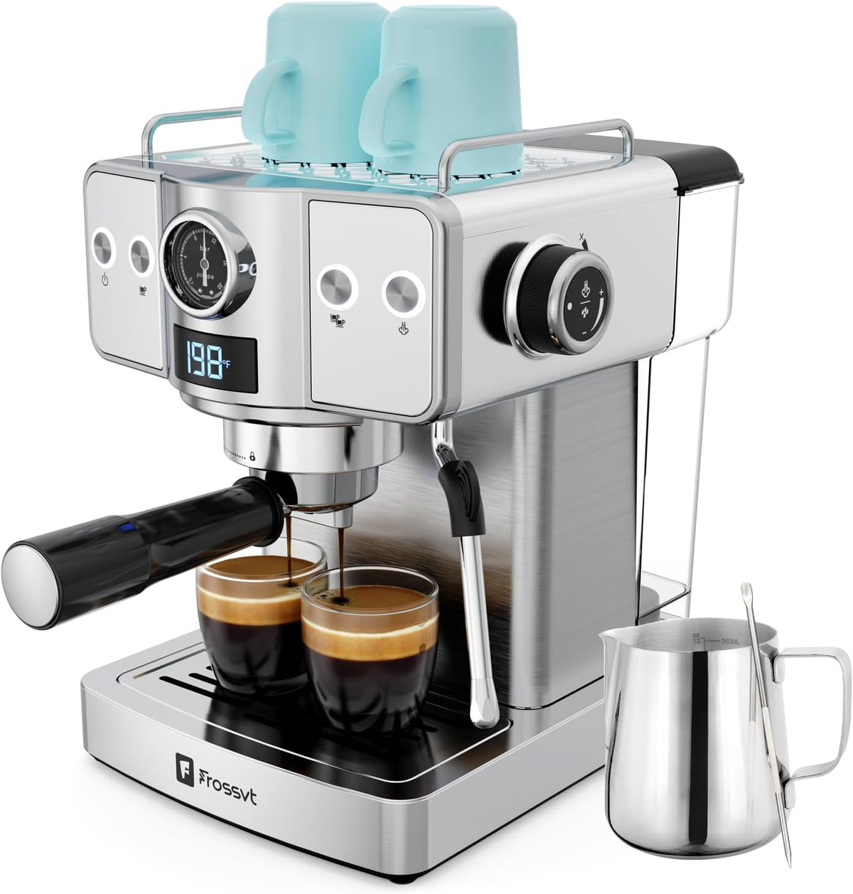 espresso machine milk frother