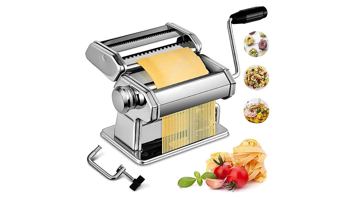 stainless steel pasta maker machine
