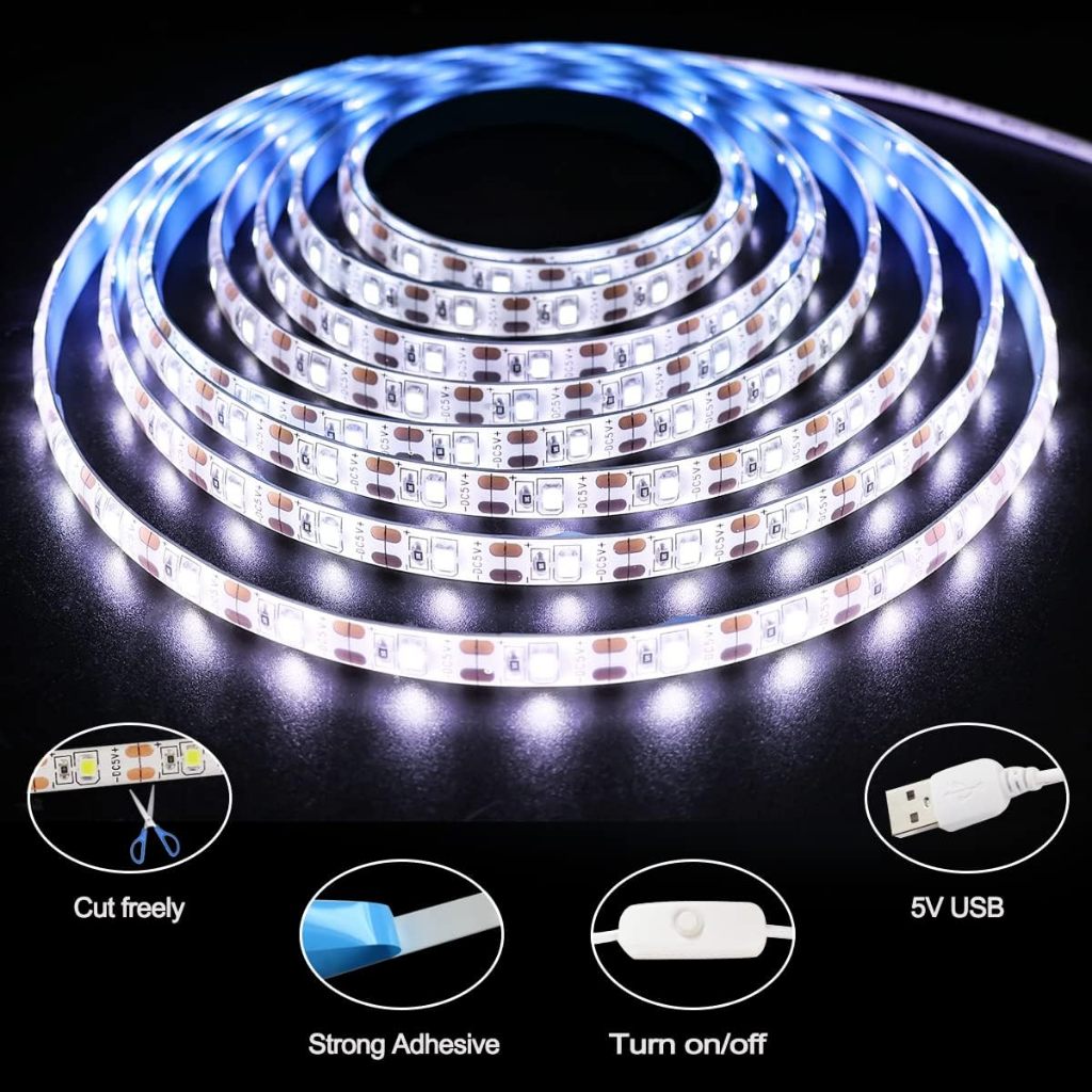 USB LED strip lights 5m