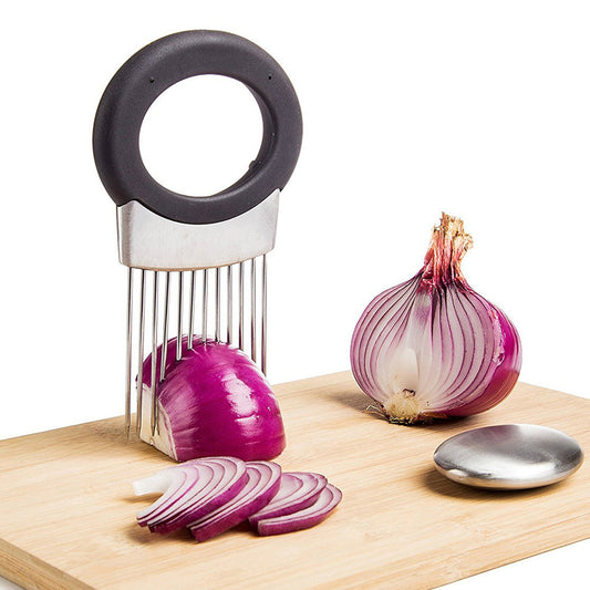 onion holder slicer guide