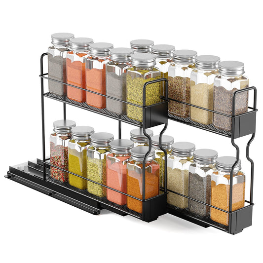 cabinet spice rack organizer