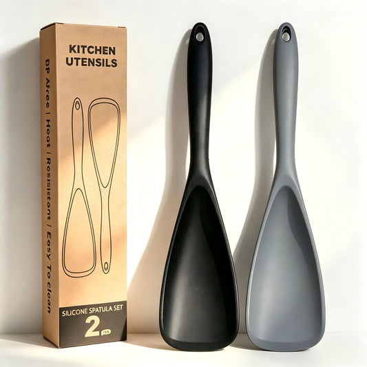 silicone spatula set heat resistant