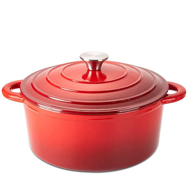 enameled cast iron dutch oven