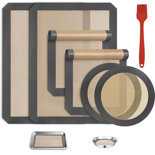 silicone baking mat set