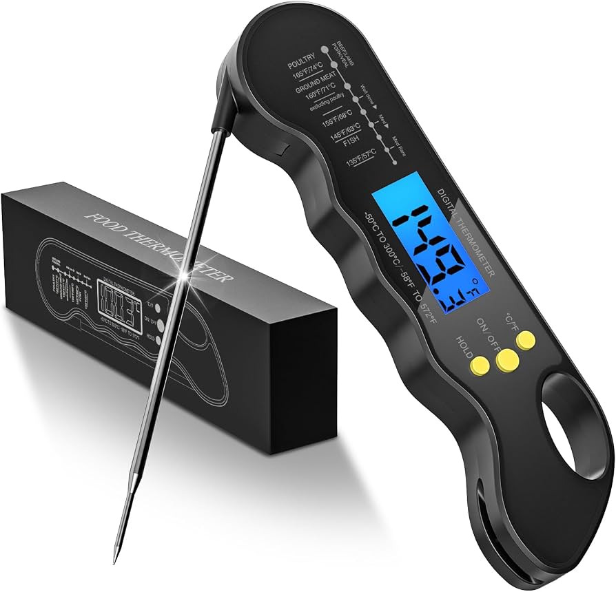 digital meat thermometer instant read