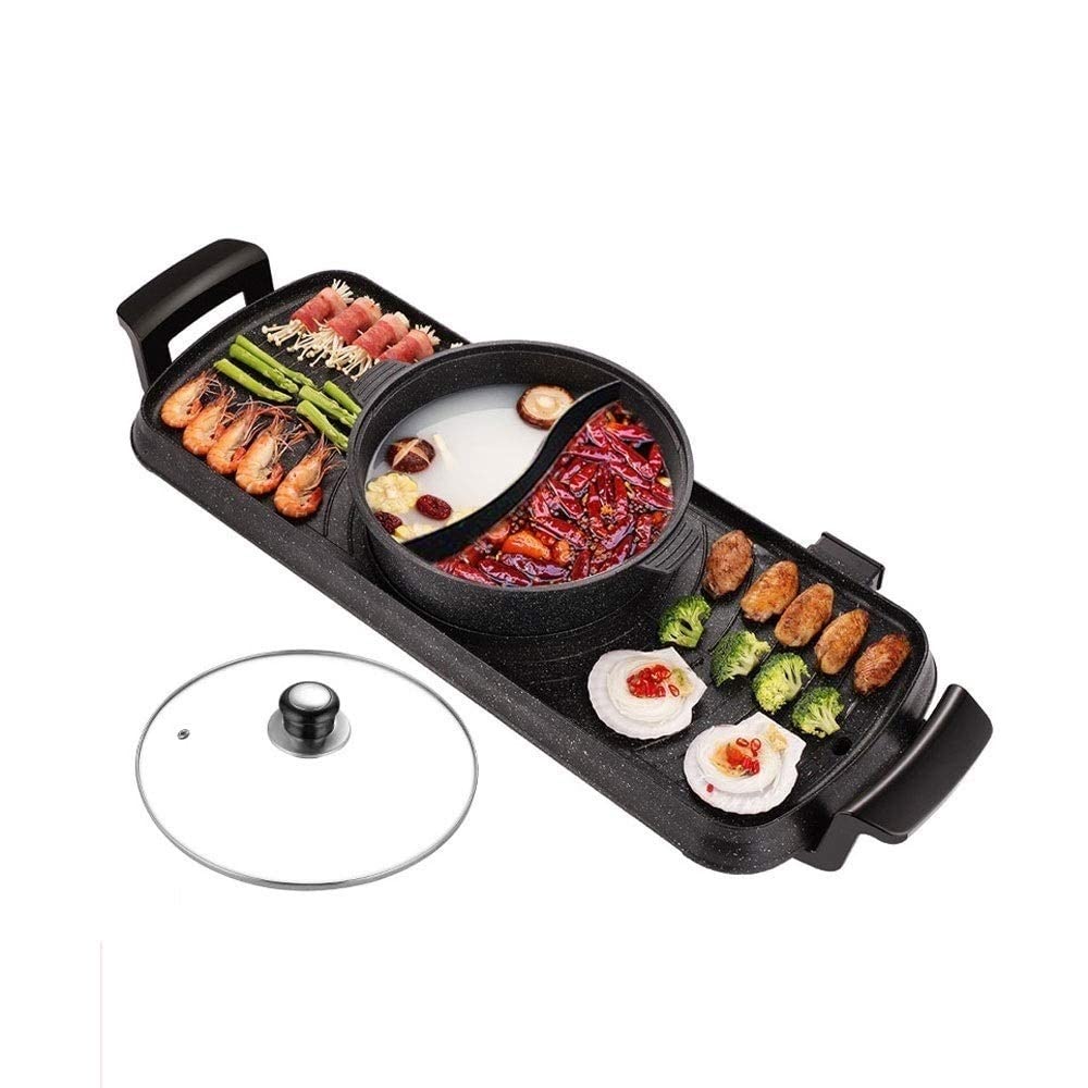 electric hot pot grill shabu shabu