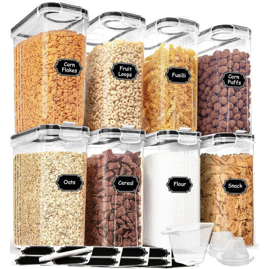cereal storage containers set