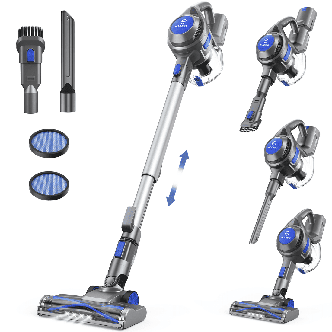 Cordless Stick Vacuum Cleaner - Lightweight Vacuum for Hard Floors and ...