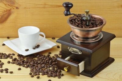 manual burr coffee grinder